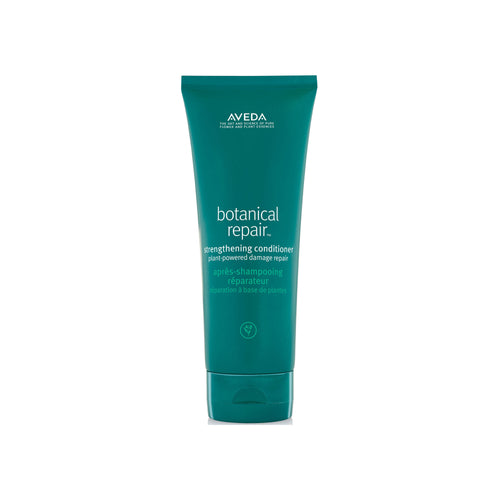 Aveda Botanical Repair Strengthening Conditioner i en mørk grønn tube mot hvit bakgrunn