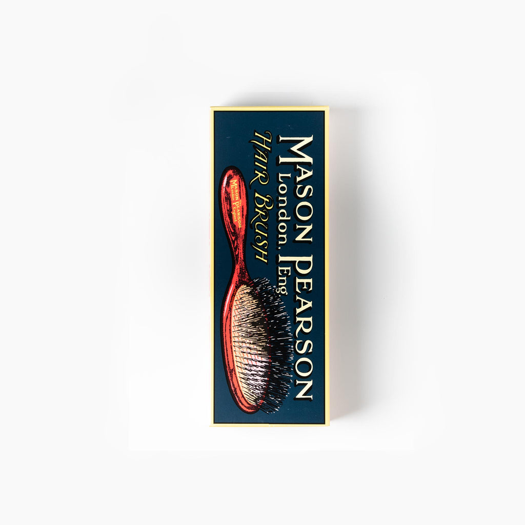 Mason Pearson BN4 Pocket Hårbørste - Dark Ruby produktbilde – Mason Pearson hårbørste